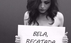 Monica Iozzi faz topless ironizando manchete “bela, recatada e do lar”