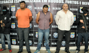 Trio é preso por roubos a colombianos em Manaus
