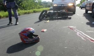 Acidente entre motos deixa três pessoas feridas e uma em estado grave em Manaus