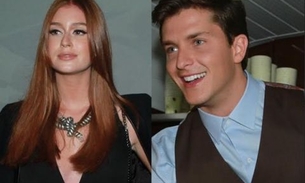 Klebber Toledo 'evita' Marina Ruy Barbosa na SPFW