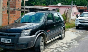 Carro roubado é localizado abandonado no Santa Etelvina