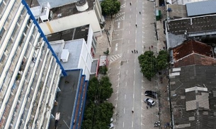 Trecho revitalizado da Av. Eduardo Ribeiro é liberado 