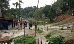Invasores são retirados de reserva ambiental em Manaus
