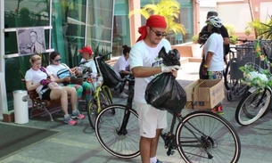 Voluntários farão ação de coleta de lixo no Centro de Manaus neste domingo
