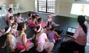 Oficina leva balé clássico à crianças e adolescentes da zona Norte