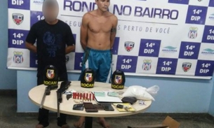 50 kg material para misturar a droga são apreendidos em quitinete no Jorge Teixeira