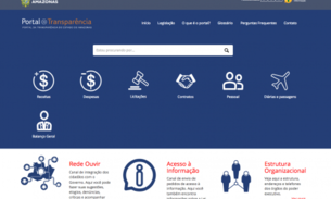 Novo Portal da Transparência é lançado no Amazonas