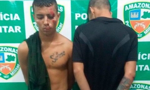 Em fuga, dupla colide moto e faz dois reféns durante assalto no São José