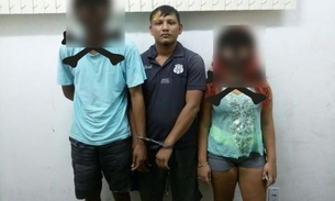 Em Manaus, presa quadrilha que usava mulher para assaltar mototaxista ao chegar no destino
