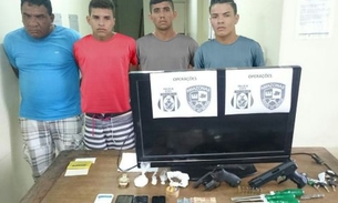 Bando é preso por roubos e tráfico de drogas no interior do AM