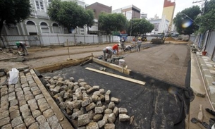 Faixa da Av. Eduardo Ribeiro será fechada por 10 dias para obras de revitalização