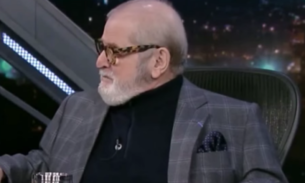 Ator é aplaudido ao se despedir do 'Programa do Jô: 