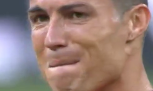 Aos prantos, Cristiano Ronaldo deixa final da Eurocopa aos 24 do primeiro tempo 