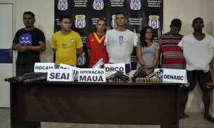 Sete pessoas são presas durante operação em Manaus