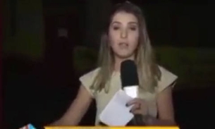 Jornalista da Globo é assaltada durante reportagem sobre falta de segurança