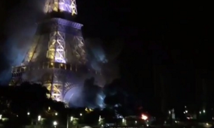Polícia francesa se pronuncia sobre vídeo de Torre Eiffel “em chamas”