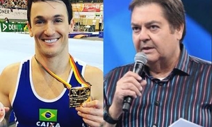 Faustão critica veto de Comitê e é desmentido por Diego Hypolito