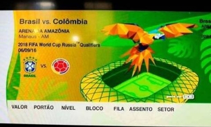 Amazonenses lamentam cancelamento de jogo Brasil X Colômbia