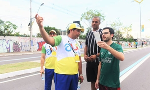 Voluntariado e acessibilidade auxiliam torcedores nos jogos das Olimpíadas em Manaus