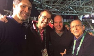 Galvão Bueno aceita “cala boca” de comentarista da BBC, mas se irrita com críticas