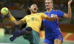 Brasil perde para a Holanda e é eliminado no handebol feminino