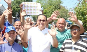 Silas e coronel Amadeu lideram caminhada e debatem sobre soluções no Manôa