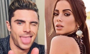 Zac Efron posa com atriz no quarto de Anitta após beijo em festa 