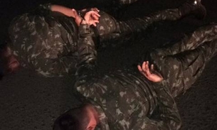 Após troca de tiros com polícia, Caminhão do Exército é apreendido com drogas e 3 militares são presos 