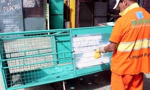 Mais de 800 acúmulos de lixo retirados em Manaus