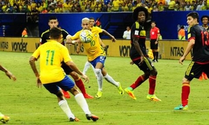 Veja os principais lances do jogo Brasil  2 x 1 Colômbia 