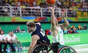 Brasil perde para EUA na estreia do basquete em cadeiras de rodas masculino