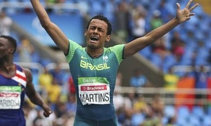 Daniel Martins quebra recorde mundial e fica com o ouro nos 400m T20