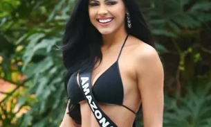 Miss Amazonas desfila com candidatas ao Miss Brasil em prova de biquíni