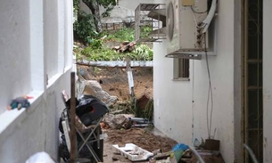Defesa Civil registra ocorrências de desabamento e alagamento após forte chuva em Manaus