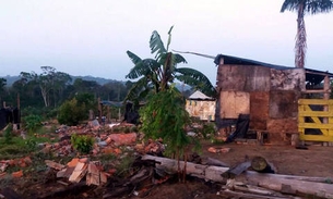 80 barracos são retirados da invasão Cidade das Luzes