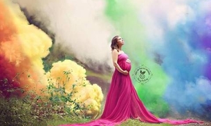 Após seis abortos, mulher faz ensaio fotográfico para celebrar nascimento de bebê