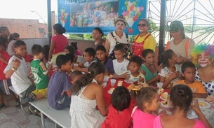 Comissão Comissão de Jovens, Crianças e Adolescentes promove ação social no Lírio do Vale