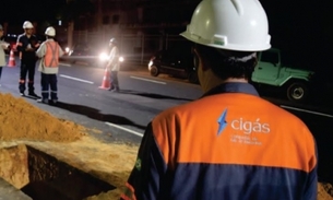 Cigás informa fim de obras na rua Pará em Manaus 