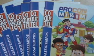 Procon Amazonas e Sinepe levam revista educativa a estudantes do ensino fundamental