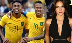 Amigo de Neymar, Gabriel Jesus polemiza ao comentar nudez de Bruna Marquezine na TV