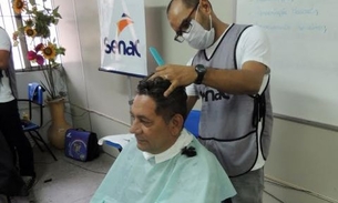 Sine disponibiliza serviço de corte de cabelo  