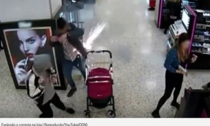 Cigarro eletrônico explode perto de bebê em shopping 