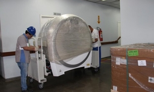 Hospital Adriano Jorge recebe novo tomógrafo no valor de R$ 1,2 milhão