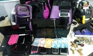 Trio é preso e adolescente apreendido após assaltar cartório em Manaus   