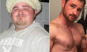 Rejeitado por mulheres, homem perde 63 kg e encontra o amor