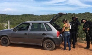 Policiais encontram carro abandonado com munição próximo ao presídio