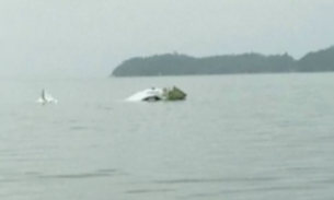 Corpo de Bombeiros afirma que 3 pessoas estão presas em destroços de avião que caiu no RJ