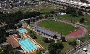 Piscina das Olimpíadas Rio 2016 chega a Vila Olímpica de Manaus 