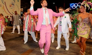 Mangueira quer Cauã Reymond 'quebrando tudo'  na Sapucaí outra vez