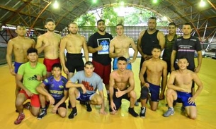 Argentinos desembarcam em Manaus para treinar com equipe amazonense de Luta Olímpica  